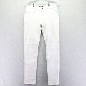 James Jeans Womens 29 Randi Pencil‎ Leg Skinny 5-Pocket Stretch Flex Denim White